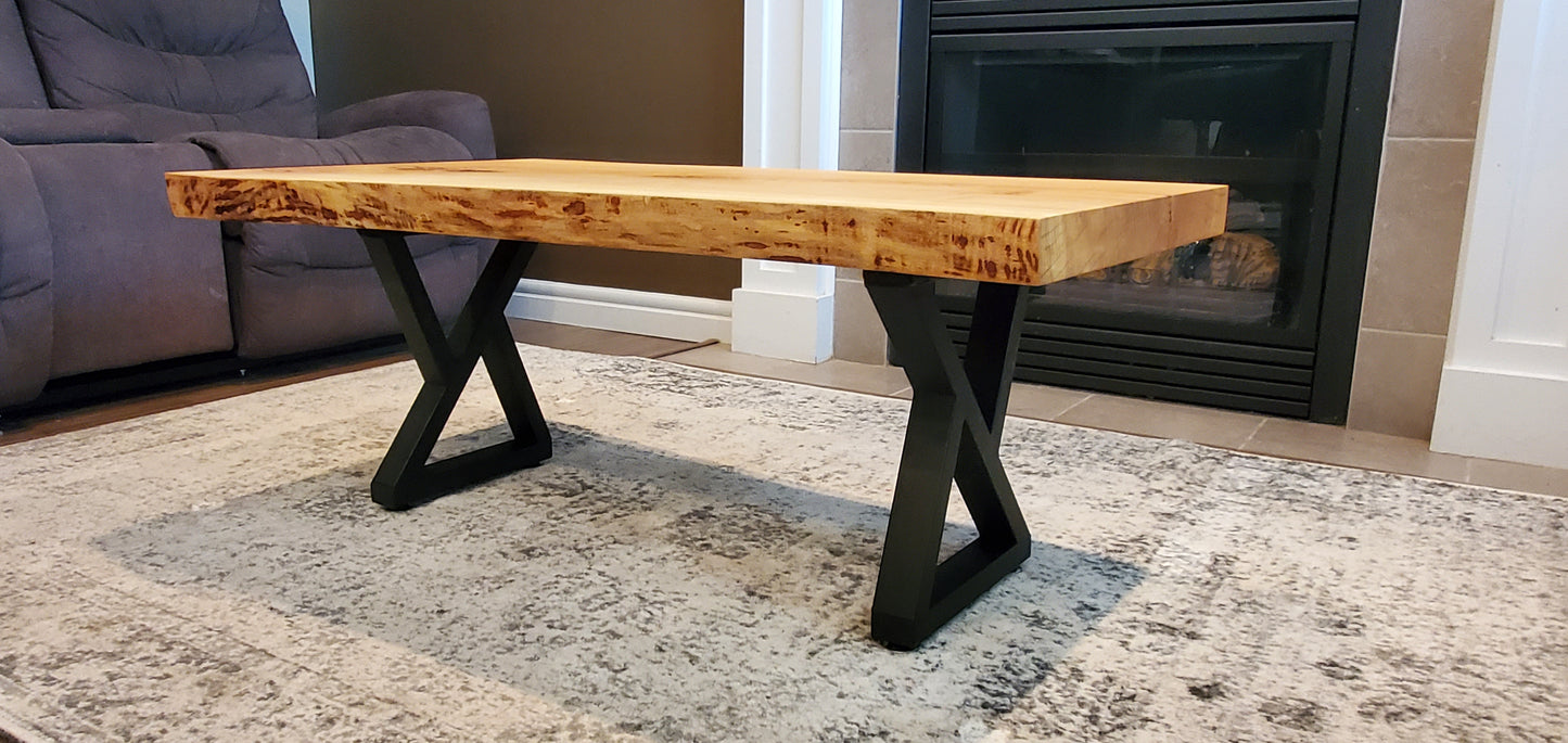 Live Edge Ash Coffee Table
