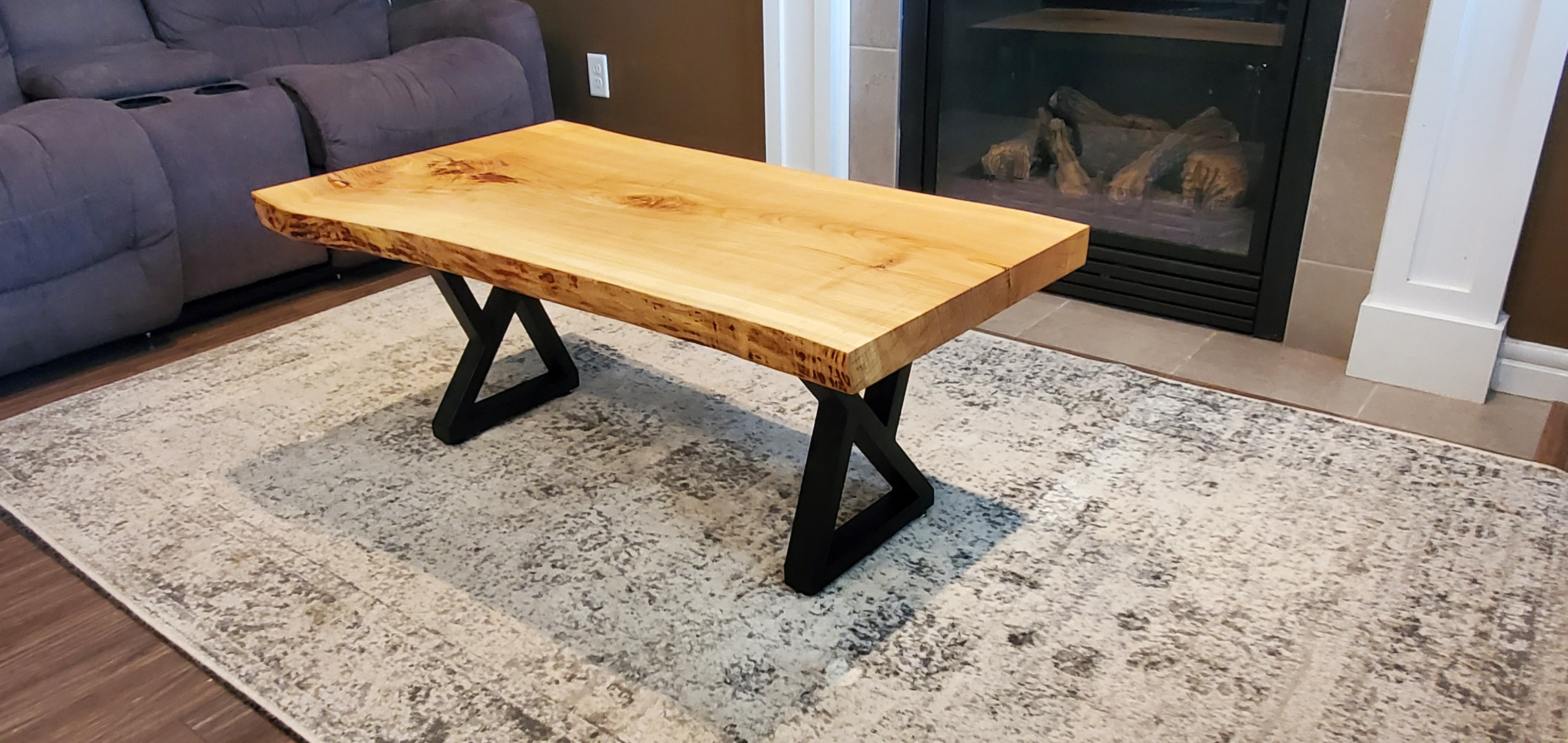 Live edge deals ash coffee table